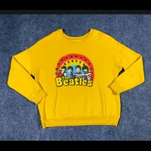 Golden Beatles sweatshirt